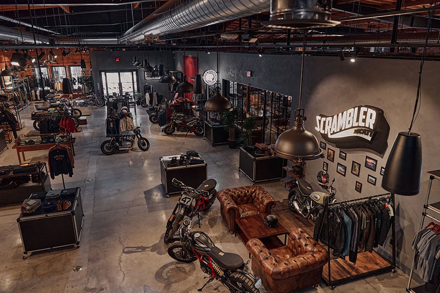 BikeShed LA Retail Emporium Overview