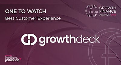 Growthdeck One to Watch Growth Finance Awards 2019